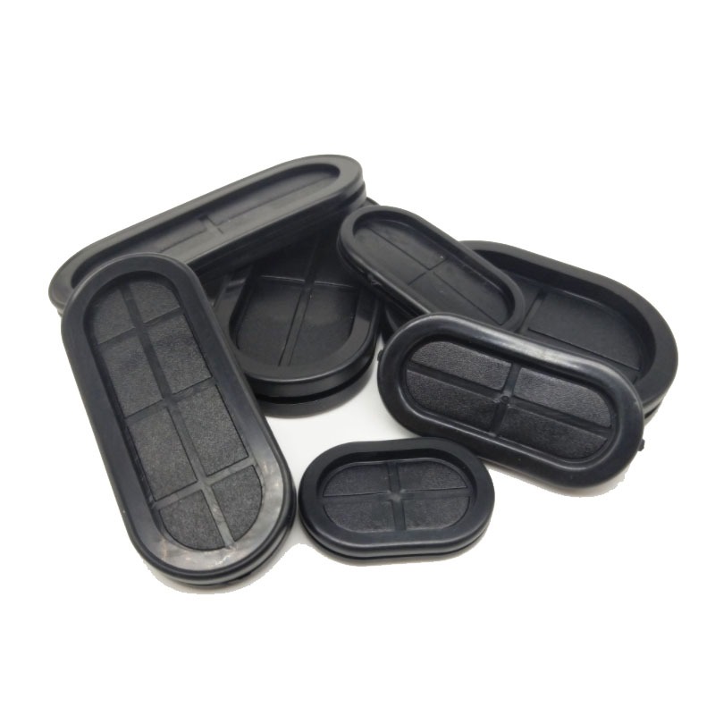 Cao Su Hình Bầu Dục Grommet Hai Mặt Đóng Mù Cắm Bungs Trống Lỗ Dây Cáp Gioăng Con Dấu Các Loại Bộ Bảo Vệ Bushes