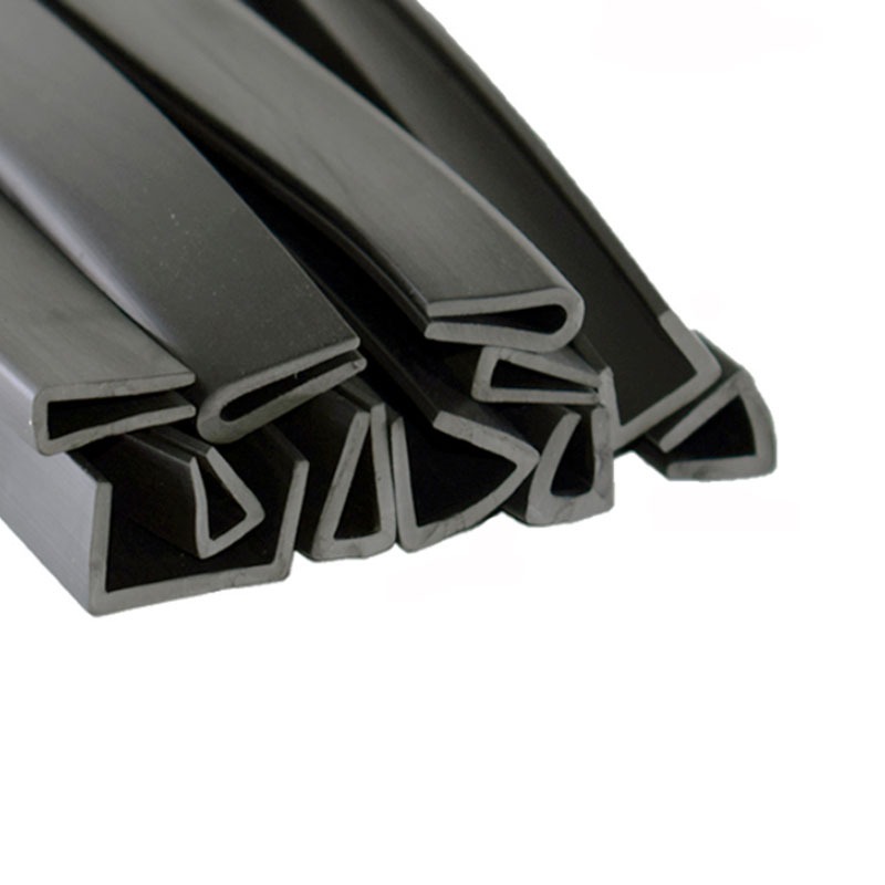 1m Hình Chữ U Cao Su Bảo Vệ Con Dấu Dải Cửa Ô Tô Cạnh Bảo Vệ Dải Đen Chữ U Edge Shield Kính Kim Loại Chống Va Chạm Bảo Vệ