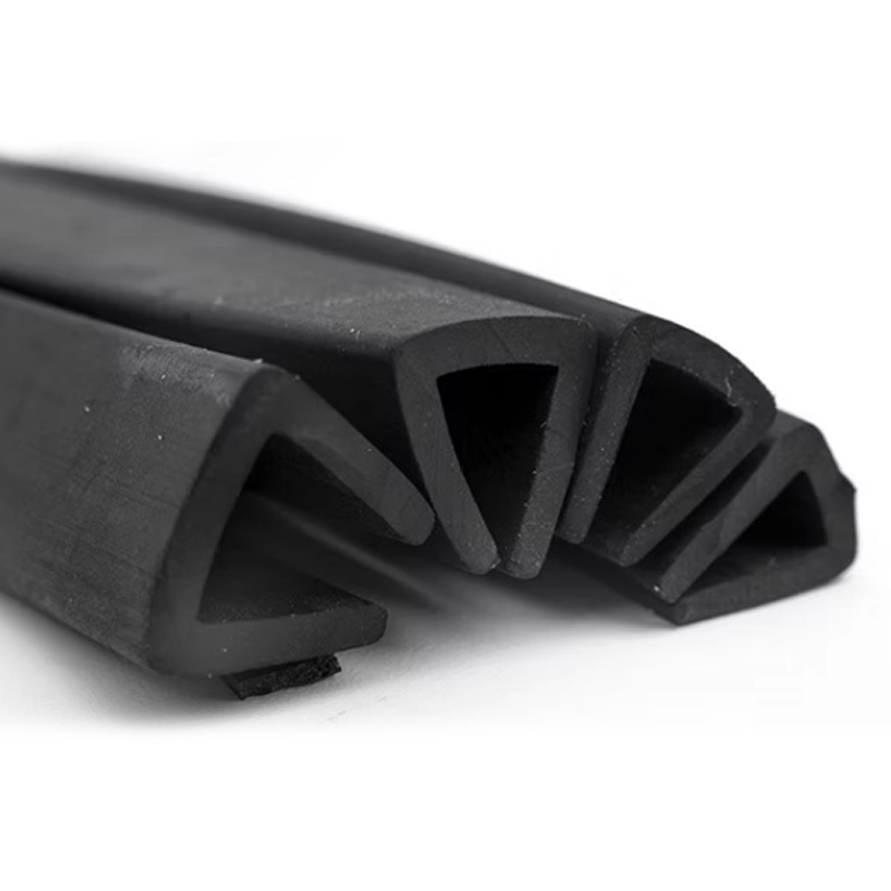 1m Hình Chữ U Cao Su Bảo Vệ Con Dấu Dải Cửa Ô Tô Cạnh Bảo Vệ Dải Đen Chữ U Edge Shield Kính Kim Loại Chống Va Chạm Bảo Vệ