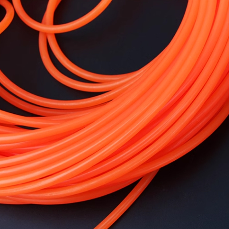 1meter Polyurethane Ổ Đai PU Dây Băng Tải Đường Kính Tròn 2mm-12mm Đỏ / Xanh Đai Truyền Động Kết Nối Có Thể Tan Chảy