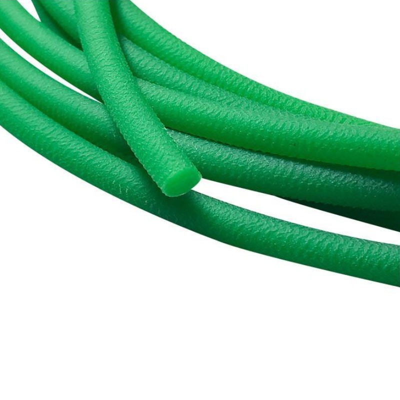 1meter Polyurethane Ổ Đai PU Dây Băng Tải Đường Kính Tròn 2mm-12mm Đỏ / Xanh Đai Truyền Động Kết Nối Có Thể Tan Chảy