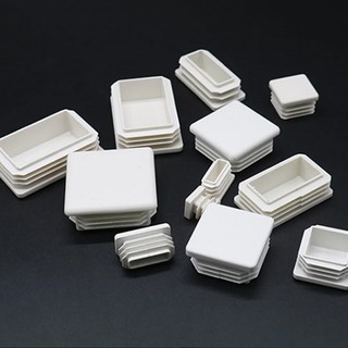 2 / 10 Chiếc Ống Nhựa Bên Trong Cắm Bụi Nắp Ống Thép Vuông Trống Nắp Cuối Bung Cho Thang Nội Thất Ghế Bàn Chân Bảo Vệ