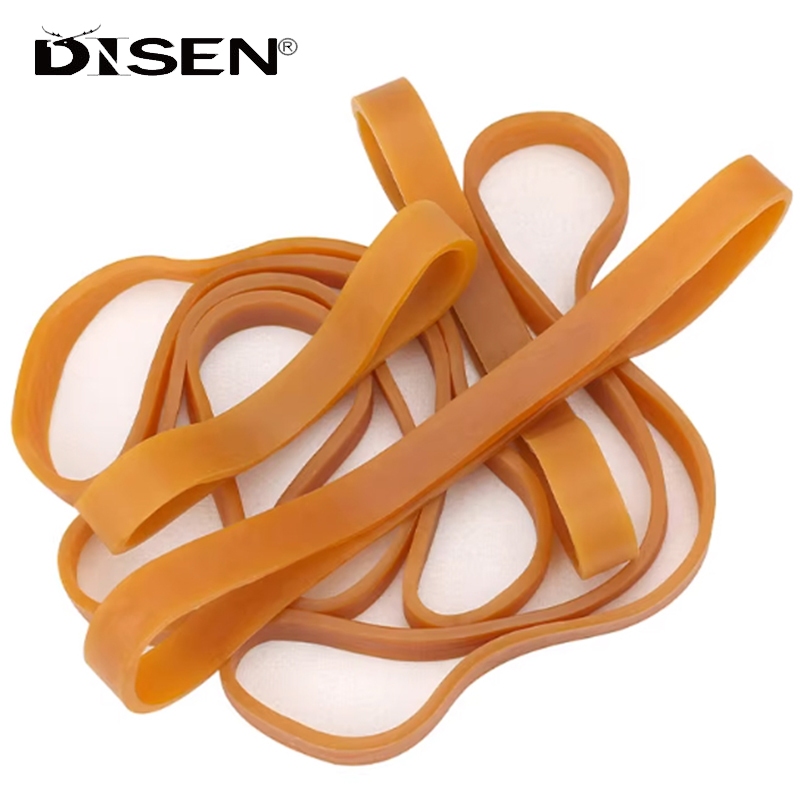 1pc Chất Lượng Cao Co Giãn Chắc Chắn Nhẫn Cao Su Màu Vàng Cao Su Dây Đàn Hồi Độ Dày 3mm Chu Vi Kế 320-600mm