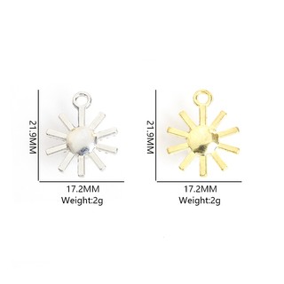 10 Chiếc Thời Trang Sáng Bóng Kim Cương Giả & Ngọc Trai Kẻ Sọc Hình Mặt Trời Quyến Rũ DIY Tinh Tế Sang Trọng Xương Xương Cổ Bông Tai Mặt Vòng cổ Bông Tuyết Thích Hợp Cho Nam Nữ Mặc Tiệc Hàng Ngày