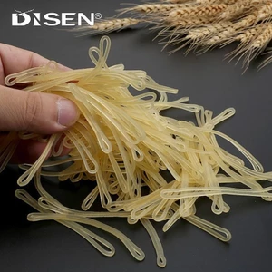 100 Chiếc Trong Suốt Màu Vàng Đàn Hồi Cao Su Dây Cao Su Trường Văn Phòng Nhà Công Nghiệp Vòng Giấy Co Giãn Gói Giá Đỡ