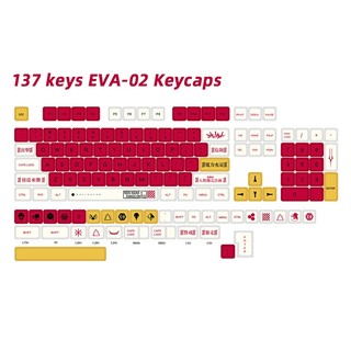 Eva Keycaps PBT Dye-sub XDA Profile Keycap Custom Keycaps Tương thích với công tắc Cherry Gateron MX