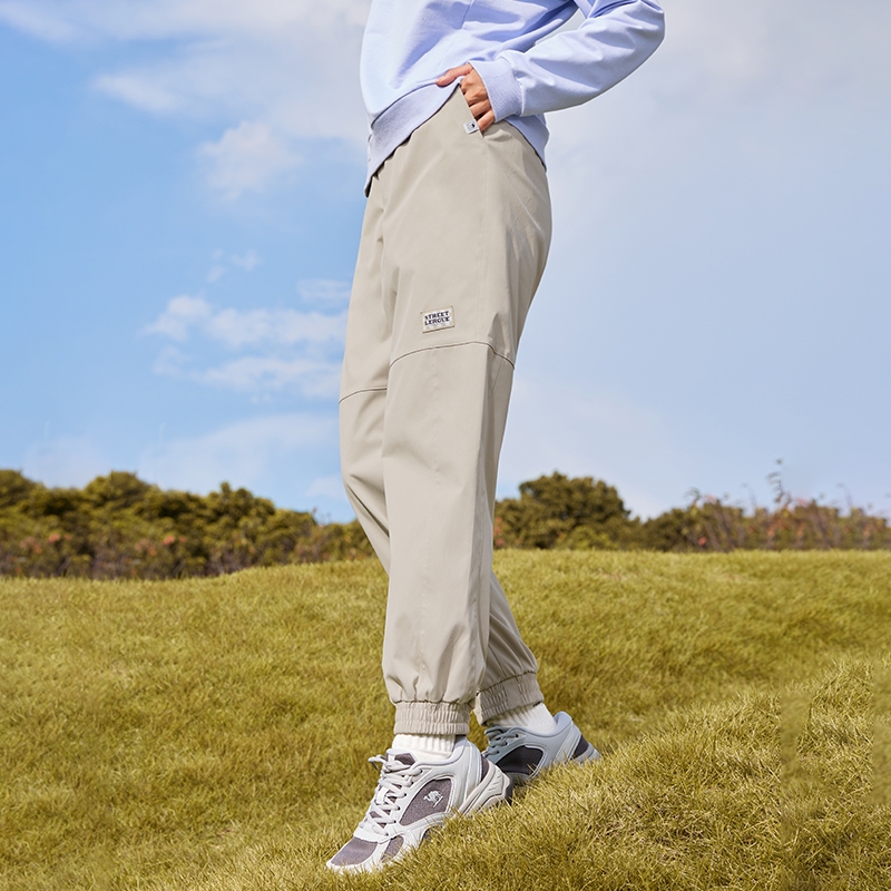 Ảnh Quần yếm CAMEL CROWN thể thao không thấm nước thông thường quần legging dệt dáng rộng quần legging cho nữ 3