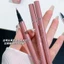 Xixi Bút kẻ mắt mỏng mịn chống thấm nước chống mài mòn lâu trôi màu giữ bút đa năng dành cho người mới bắt đầu Ngọc trai bóng Bút kẻ mắt dạng lỏng NO.D593