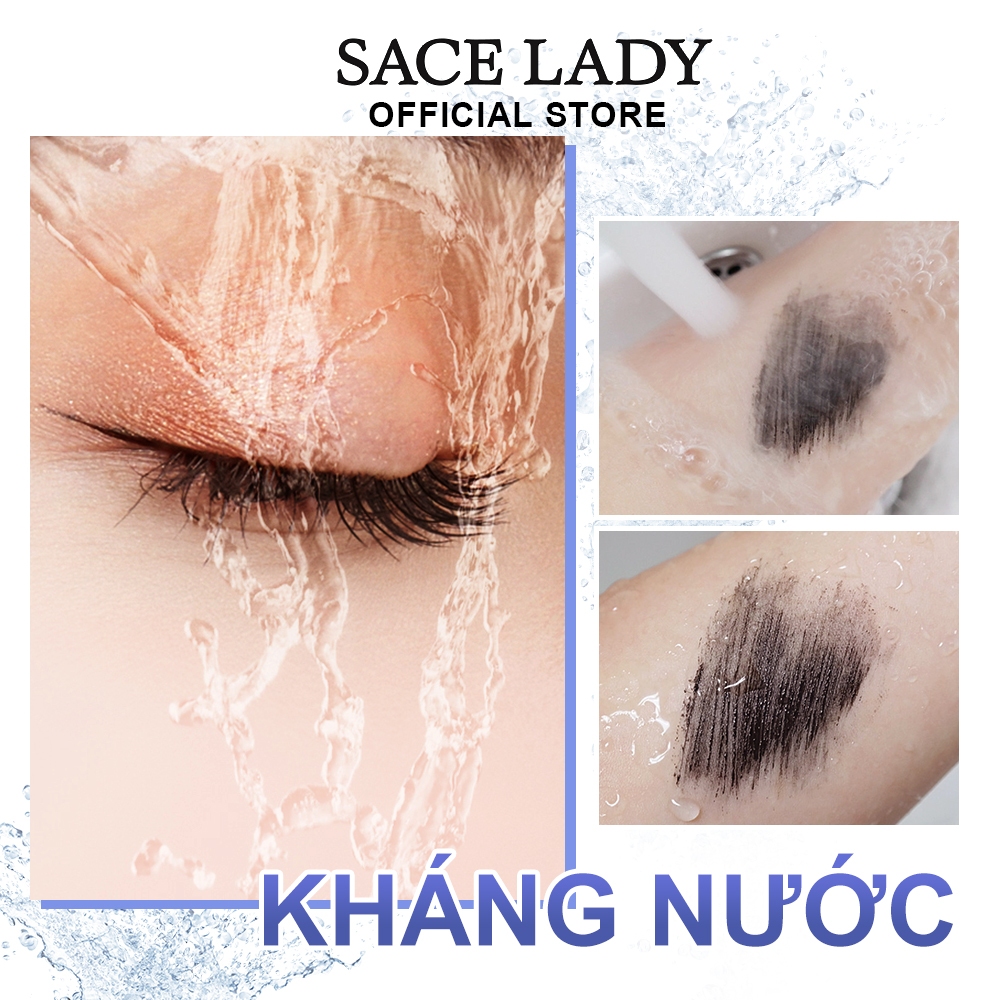 Mascara SACE LADY Chống Nước Chống Nhòe Chuyên 6g