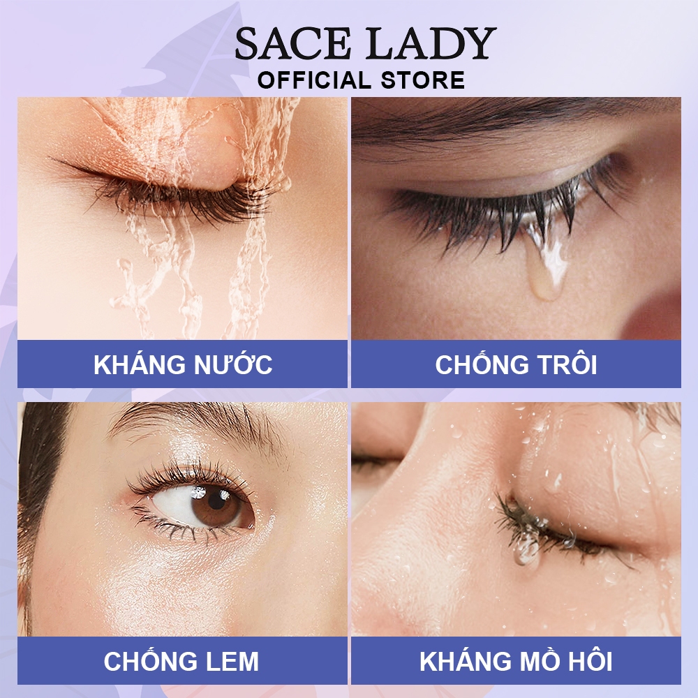 Mascara SACE LADY Chống Nước Chống Nhòe Chuyên 6g