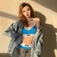KLALIEN Bộ Bikini Hai Mảnh Kiểu Dáng Thể Thao Thời Trang Cho Nữ