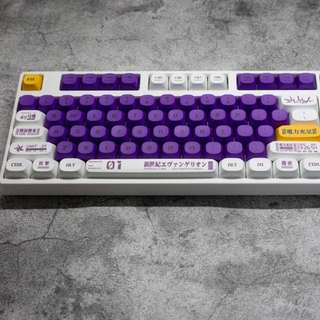 Eva Keycaps PBT Dye-sub MA Profile Keycap Custom Keycaps Tương thích với công tắc Cherry Gateron MX