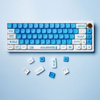 Eva Keycaps PBT Dye-sub MA Profile Keycap Custom Keycaps Tương thích với công tắc Cherry Gateron MX