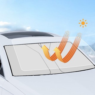 Tấm che nắng kính lái bên trong gấp gọn MẪU MỚI thông minh chống nắng tia cực tím UV chiếu vào xe bảo vệ xe