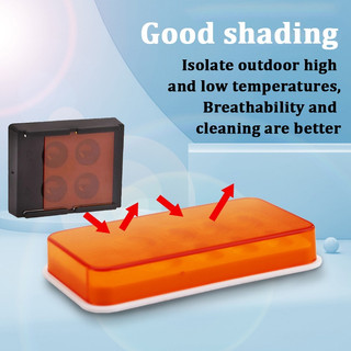 4/8 Lỗ Nha Khoa Nhựa Bóng Đèn Hộp Bảo Quản Bảng Có Nắp Nha Khoa Veneer Hộp Phối Composite Hood Ốp Lưng Bóng Dụng Cụ