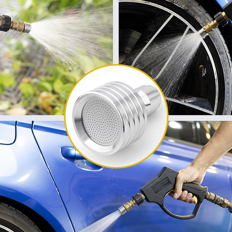 Đầu béc rửa xe các SEAMETAL Vòi xịt tăng áp rửa xe cực mạnh 1 / 4 Kết nối nhanh Xe rửa Dụng cụ làm vườn