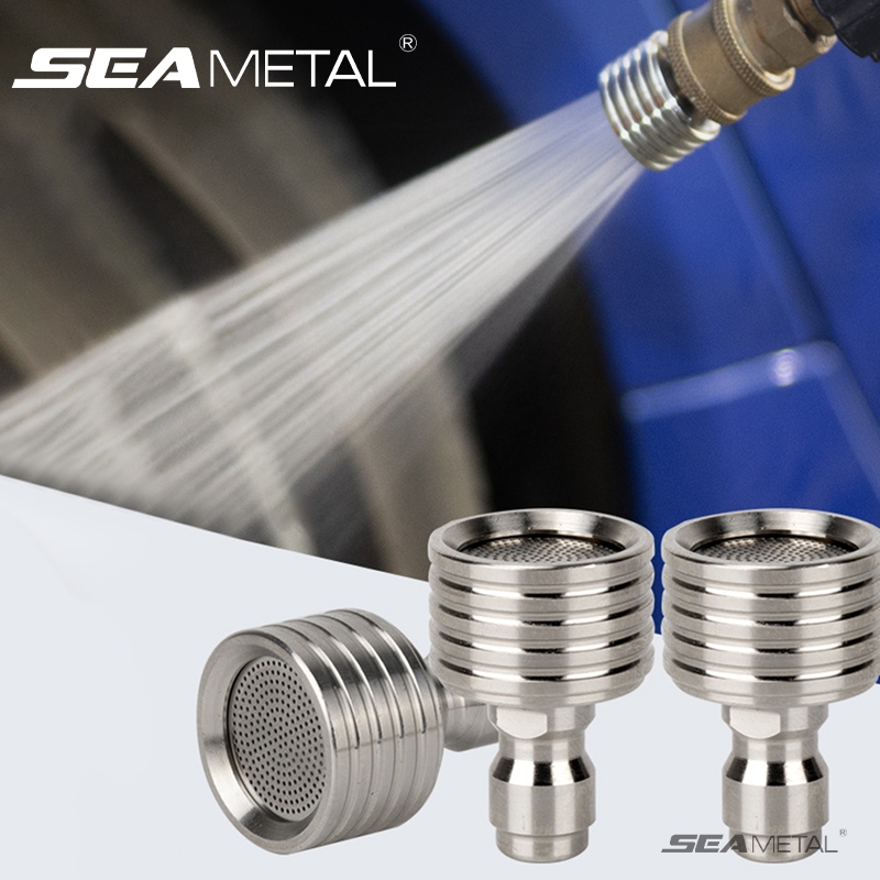 Đầu béc rửa xe các SEAMETAL Vòi xịt tăng áp rửa xe cực mạnh 1 / 4 Kết nối nhanh Xe rửa Dụng cụ làm vườn
