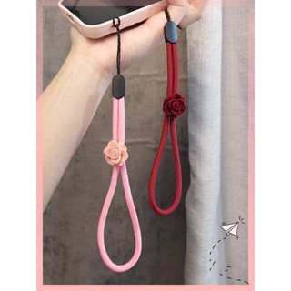Dây Điện Thoại Di Động Có Thể Điều Chỉnh Cổ Tay Dây Ngắn Sang Trọng Hoa Hồng Dây Ngắn Thích Hợp Cho Vỏ Điện Thoại Di Động Móc Khóa Đĩa U Tai Nghe