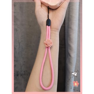 Dây Điện Thoại Di Động Có Thể Điều Chỉnh Cổ Tay Dây Ngắn Sang Trọng Hoa Hồng Dây Ngắn Thích Hợp Cho Vỏ Điện Thoại Di Động Móc Khóa Đĩa U Tai Nghe