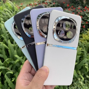 Dành cho Honor Magic 6 Pro Ốp lưng ELVEV Da PU trơn sang trọng + Khung mạ điện Vỏ bảo vệ Camera siêu mỏng