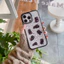 Ốp điện thoại hình mèo đen dễ thương CASETIFY cho iphone 16 Pro Max 15 Pro Max 15 Plus 14 Pro Max 14Plus i14 13 Pro Max i11 i13 13pro 12 Pro Max Vỏ bảo vệ Acrylic