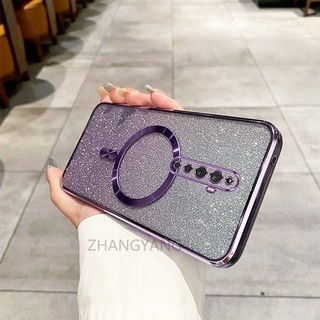 Ốp lưng OPPO Reno2 f reno 2z reno 2 Ốp lưng silicon mềm chống rơi ống kính có bảo hiểm toàn diện Vỏ điện thoại đơn giản và thời trang với phim flash