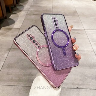 Ốp lưng OPPO Reno2 f reno 2z reno 2 Ốp lưng silicon mềm chống rơi ống kính có bảo hiểm toàn diện Vỏ điện thoại đơn giản và thời trang với phim flash