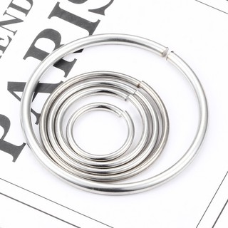 Nhẫn Cắt Inox Cho DIY Trang Sức Lớn Mở Nhảy Nhẫn Handmade Cuba Dây Xích Quần Phụ Kiện