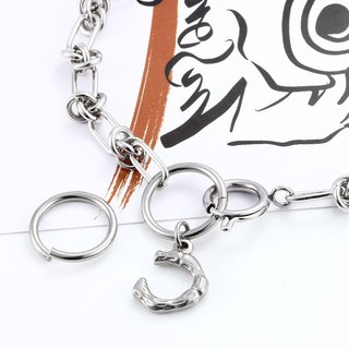 Nhẫn Cắt Inox Cho DIY Trang Sức Lớn Mở Nhảy Nhẫn Handmade Cuba Dây Xích Quần Phụ Kiện