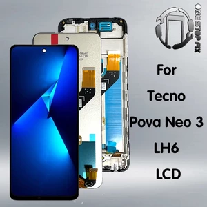 Màn Hình LCD 6,82 "Cho Infinix Tecno Pova Neo 3 LCD LH6n Màn Hình Hiển Thị Bộ Số Hóa Cảm Ứng