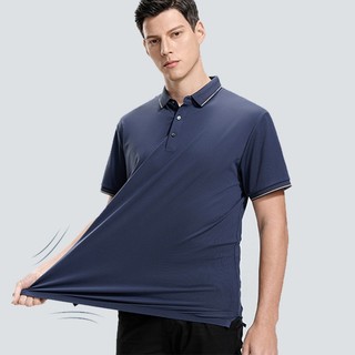 Dichuangzhe Business Casual POLO Áo Sơ Mi Nam Mùa Hè Ve Áo Tay Ngắn
