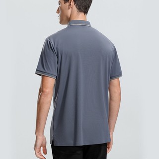 Dichuangzhe Business Casual POLO Áo Sơ Mi Nam Mùa Hè Ve Áo Tay Ngắn