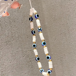 Điện Thoại Di Động Đồ Trang Trí Ngộ nghĩnh Mắt Quỷ Plus Đính Hạt Treo Dây Xích Điện Thoại Di Động Treo
