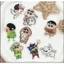 Mặt dây chuyền trâm cài Acrylic hoạt hình Anime