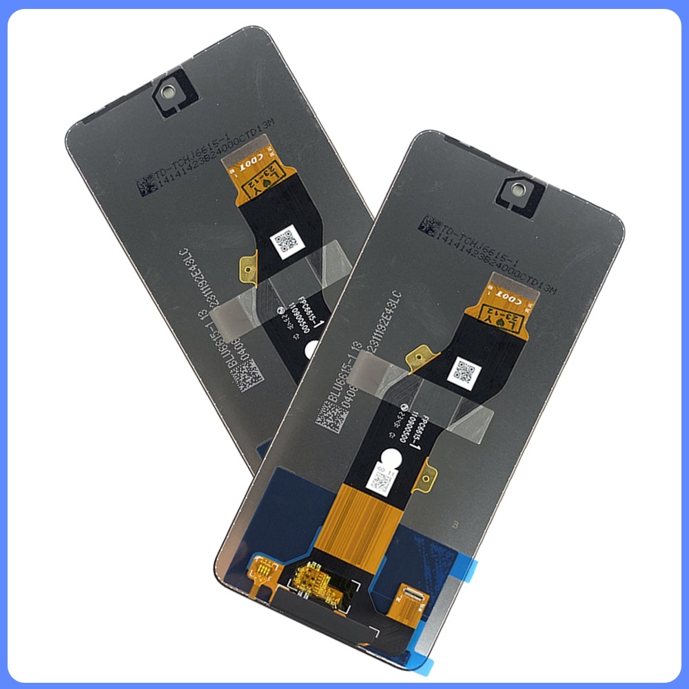 Dành cho Tecno Spark Go 2024 BG6 Màn hình LCD Bộ số hóa màn hình cảm ứng có khung lắp ráp cho Spark Go 2024