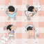Mặt dây chuyền trâm cài Acrylic hoạt hình Anime