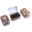 Thời trang gấu nhỏ thiếc đồ trang sức đồ trang sức hộp đựng tiền xu hộp thiếc hộp đựng đồ nhỏ rectanie glory
