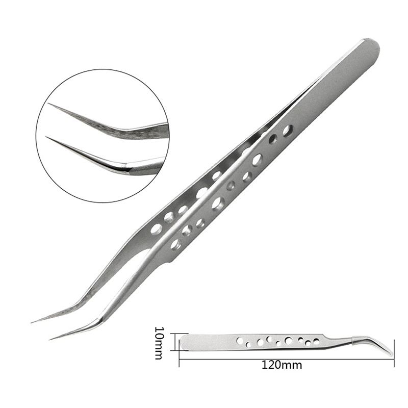 Nhíp công nghiệp ESD Nhíp thép không gỉ chống tĩnh điện chống từ tính vinh quang
