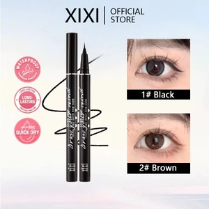Xixi Makeup Liquid Eyeliner là bút kẻ mắt dạng lỏng màu cực mỏng Bút kẻ mắt màu nâu đen Bút kẻ mắt Bút kẻ mắt lâu trôi Trang điểm mắt chống nước NO.D697