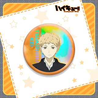 Haikyuu!! Hinata kageyama Tendo Satori Ushijima Kenma Anime Kim Loại Shinning Huy Hiệu Nút Cài Áo Cài Cosplay Bộ Sưu Tập Đồ Chơi Túi Trang Trí Quà Tặng