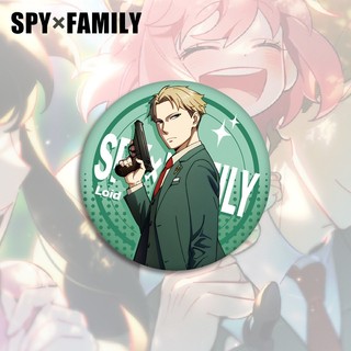 Spy × FAMILY LID Forger Yor Anya Forge Huy Hiệu Dễ Thương Pin Trâm Cài Anime Ngoại Vi Sưu Tập Quà Tặng Bộ Sưu Tập