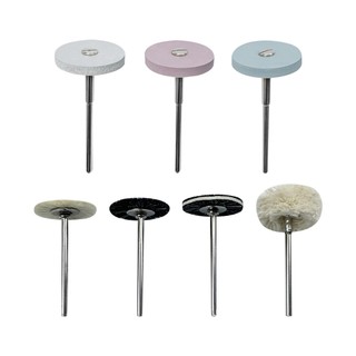 38 Cái / bộ Phòng Thí Nghiệm Nha Khoa Bộ Đánh Bóng HP 2,35 Mm Để Mài Gốm Sứ Sứ Đánh Bóng Tốc Độ Thấp Bàn Chải Kim Cương Burs Đĩa