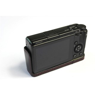 Thích hợp cho máy ảnh Ricoh GR3 Đế máy ảnh GX3 GR iii GR3X da nửa bảo vệ vỏ da bảo vệ vỏ máy ảnh phụ kiện retro