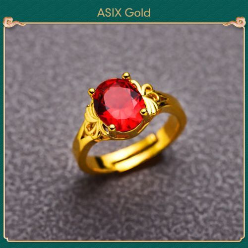 Women's Gold-Plated Ring by asixgoldpd.vn