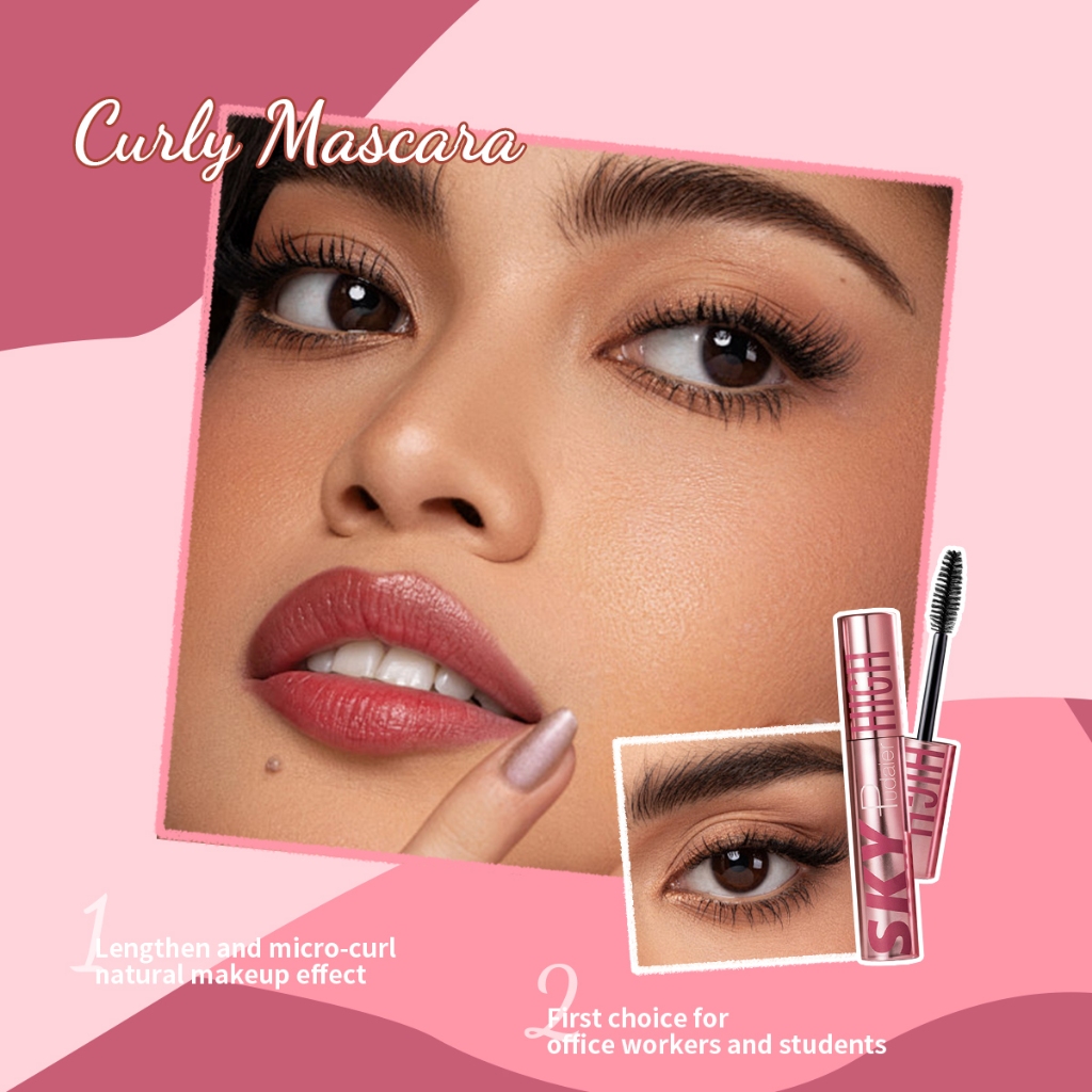 Ảnh Pudaier Mascara Chống Thấm Nước Lâu Dài Không Mờ Kéo Dài Trang Điểm Mắt 3