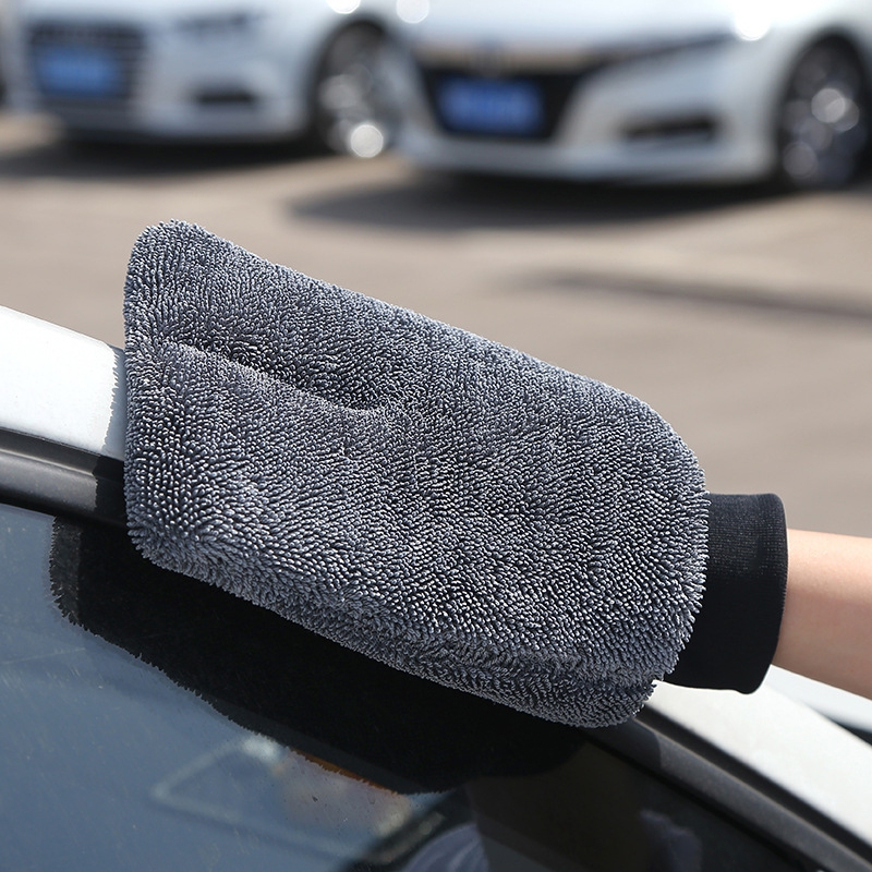 Găng tay rửa xe SEAMETAL Găng Tay San Hô Rửa ô tô Sợi Microfiber Vệ Sinh Nhà Cửa