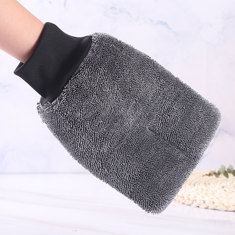 Găng tay rửa xe SEAMETAL Găng Tay San Hô Rửa ô tô Sợi Microfiber Vệ Sinh Nhà Cửa