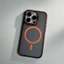 Ốp lưng iPhone 15 14 13 12 Pro Max/Plus/11, giá đỡ nam châm, viền túi khí, mờ, dải chống trượt, chống vân tay
