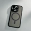 Ốp lưng iPhone 15 14 13 12 Pro Max/Plus/11, giá đỡ nam châm, viền túi khí, mờ, dải chống trượt, chống vân tay