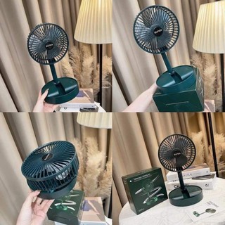 Quạt Để Bàn Gấp Gọn Có Thể Điều Chỉnh Độ Cao , 3 Tốc Độ Gió, Cổng Sạc USB Xoay 180 Độ USB Folding Fan【Chiosala12】